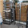 Image 1 : 9 TIER WING RACK AND 2 MAGAZINE RACKS