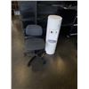 Image 1 : WATER COOLER AND ROLLING OFFICE CHAIR