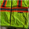 Image 3 : NEW CONDOR 2 IN 1 HIGH VIS INSULATED JACKET CAN BE UNZIPPED INTO VEST