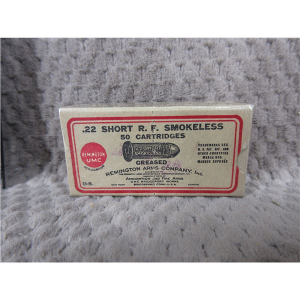 Collector Ammo - Remington-UMC 22 Short - Box of 50