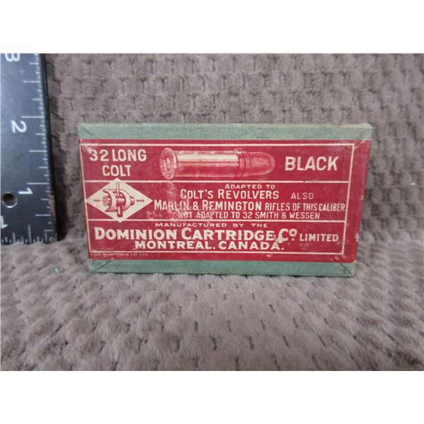 Collector Ammo - Dominion 32 Long Colt Black - Box of 50