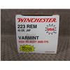 Image 2 : 223 Rem Winchester 45gr JHP Varmint - Box of 40