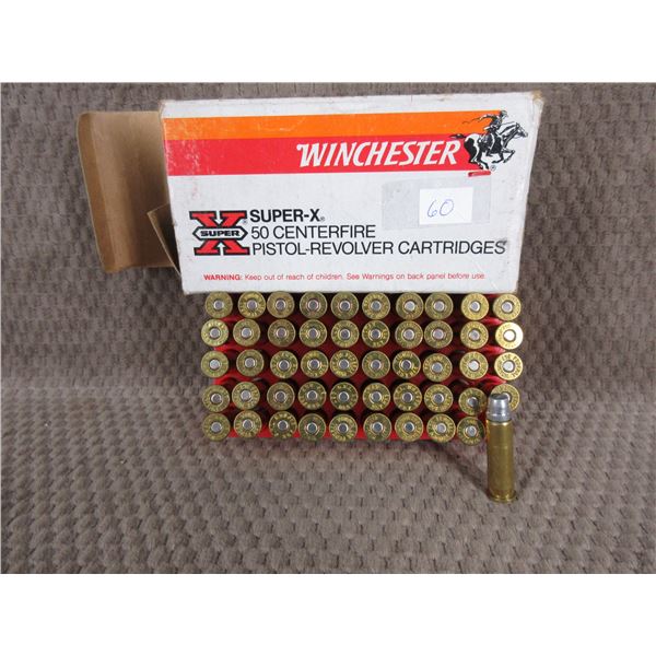 357 Magnum Winchester 158gr, Lead - Box of 50