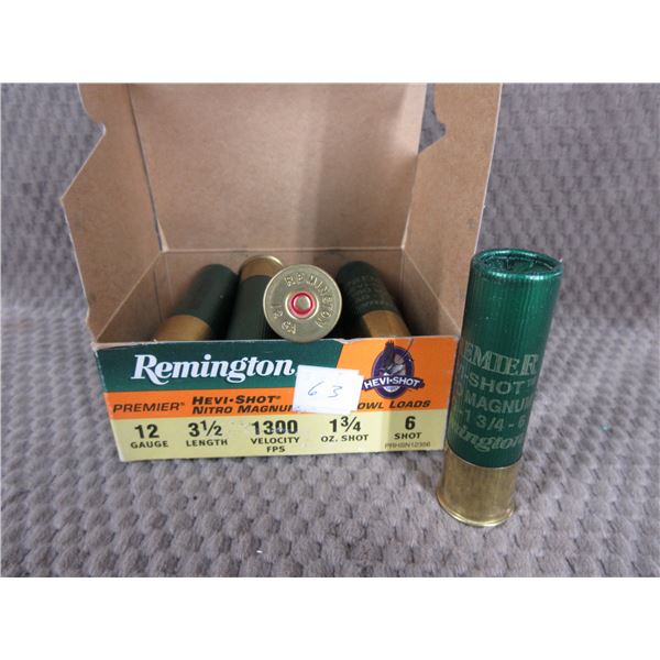 12ga 3 1/2" Remington Hevi-Shot #6 - Box of 10