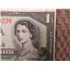 Image 3 : 1954 Canada One Dollar Bill - Devils Face