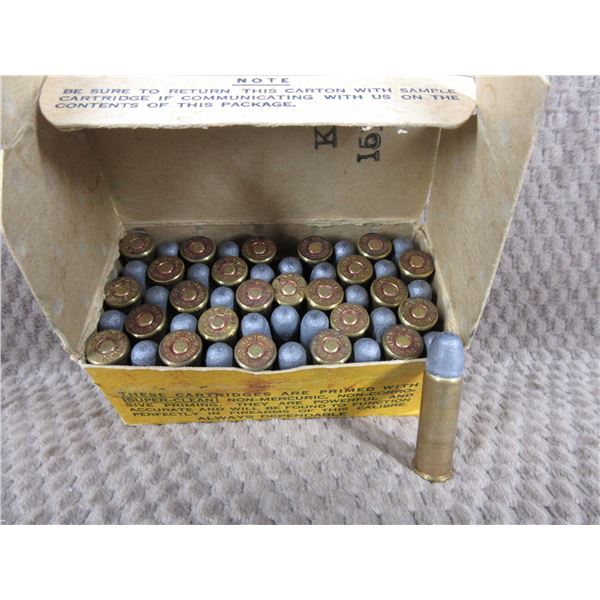 Collector Ammo Dominion 38 S&W 158gr Lead - Box of 50