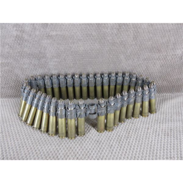String of 39 - 50 BMG Blanks on a Belt