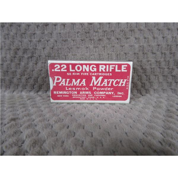 Collector Ammo - Palma Match 22 Long Rifle Box of 50