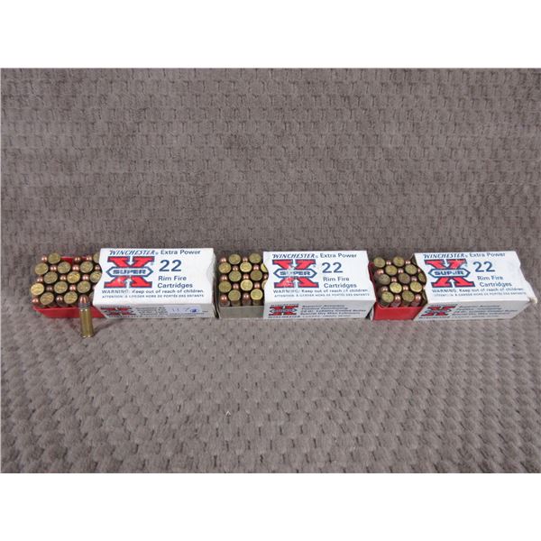 22 Long Winchester Extra Power - 3 Boxes of 50
