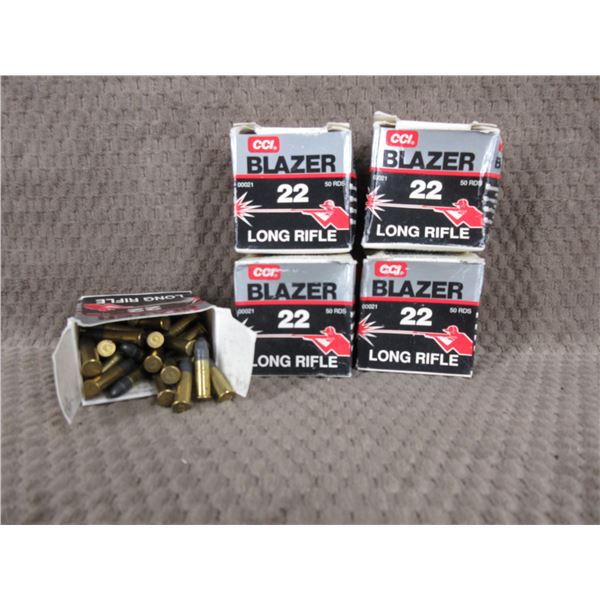 22 Long Rifle CCI Blazer - 5 Boxes of 50