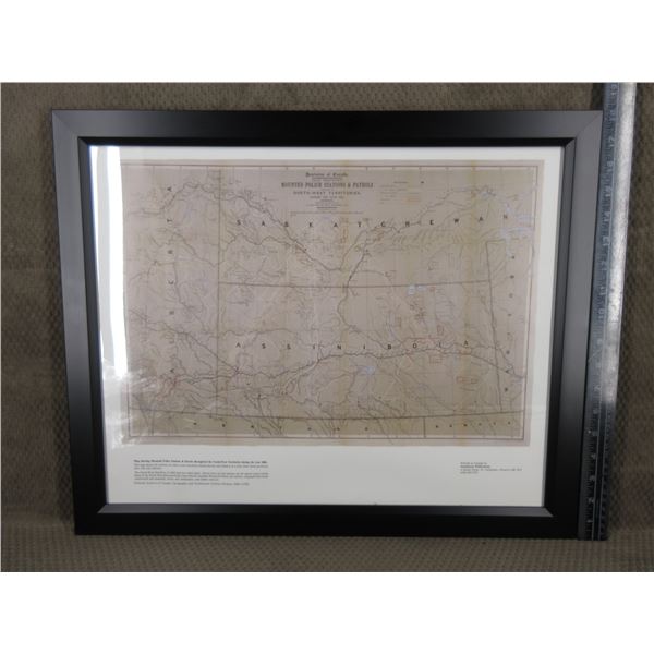 RCMP Police Stations & Patrols North-West Territories 1886