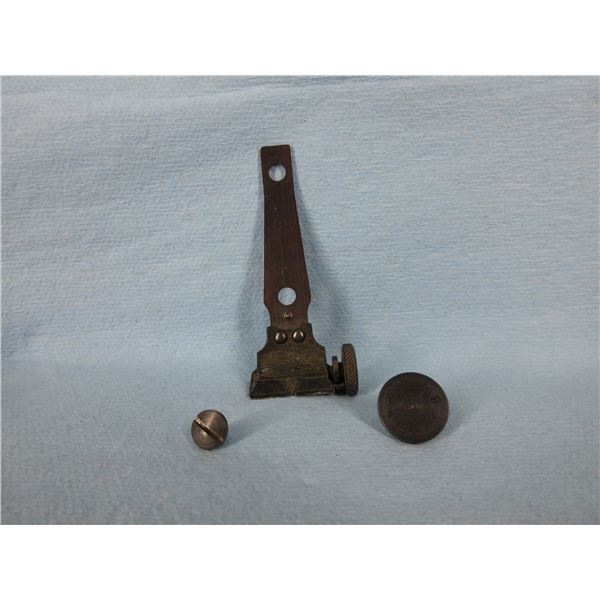 Adjustable Rear Sight Rifle Sight - Unknown