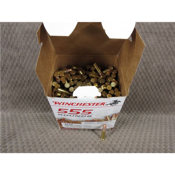 22 Long Rifle Winchester 36 gr HP - Box of 555