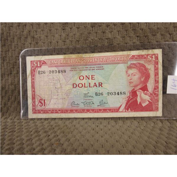 One Dollar East Caribbean Currency Authority