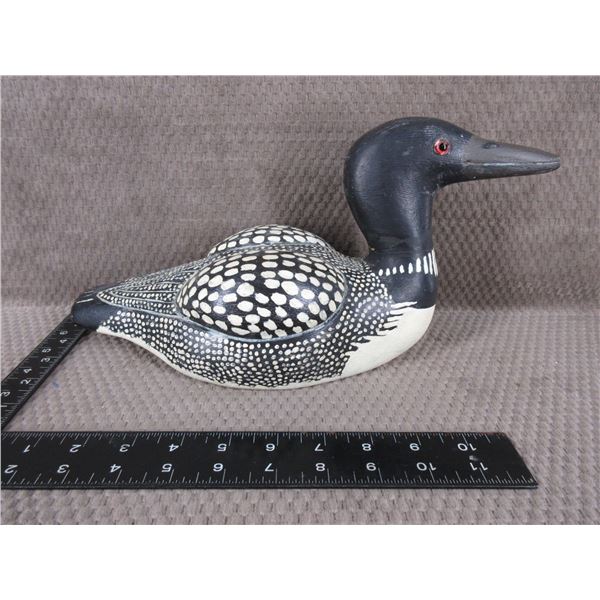 Wood Painted Loon by HM Clarke 1997