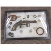 Image 1 : Collection of Dug Up Pistol, Bullets, Buckle and Other Items