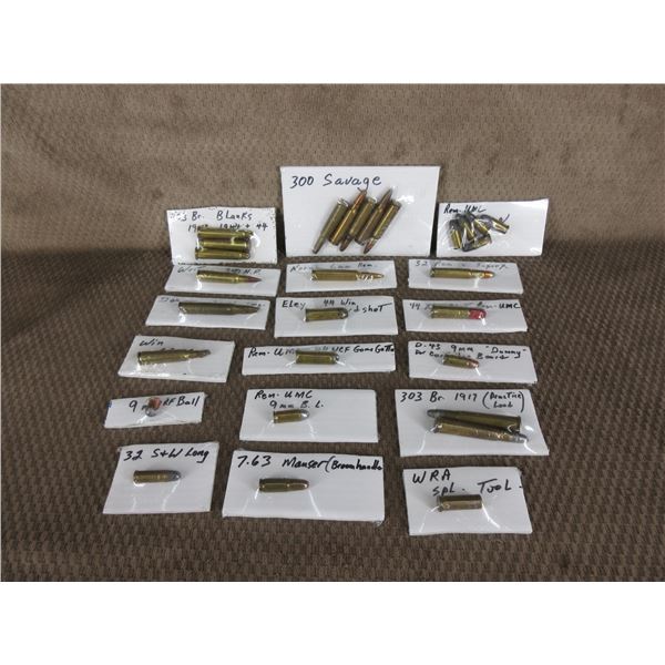 Lot of 29 Various Collector Cartridges