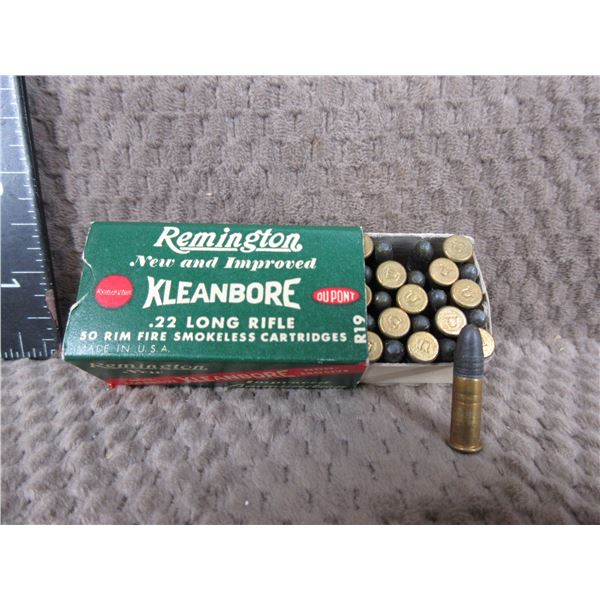 Collector Ammo - Remington Kleenbore 22 LR - Box of 50
