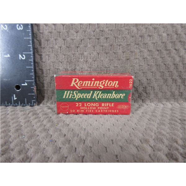 Collector Ammo - Rem Hi-Speed Kleenbore 22 LR - Box of 50