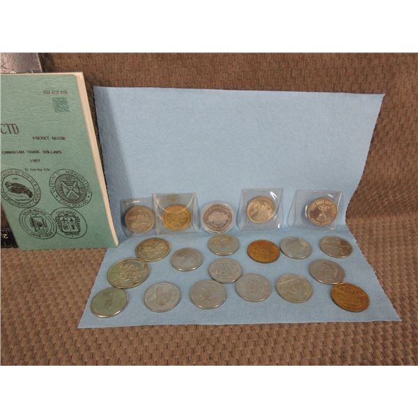 20 - Canadian Trade Dollars and Pocket Guide