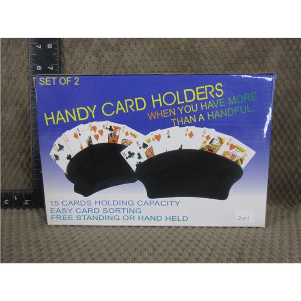 Set of 2 Handy Card Holders