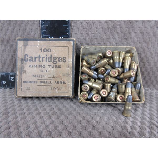 Morris Small Arms Aiming Tube C.F. Mark II - Box of 100