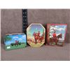 Image 1 : 3 - RCMP Metal Tins