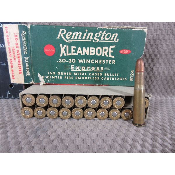 30-30 Win. Remington 160 gr Metal Cased Bullet Box of 20