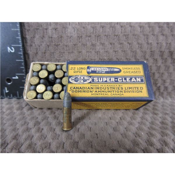 Collector Ammo - CIL Super-Clean 22 LR - Box of 50