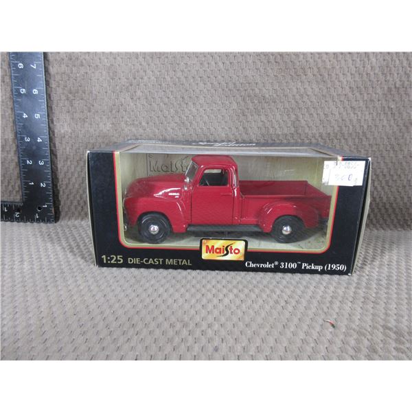 1950 Chevrolet 3100 Pickup - Maisto 1:25 Diecast
