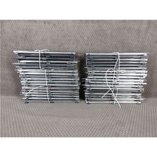 9" O Gauge Straight Track - 36 Pieces