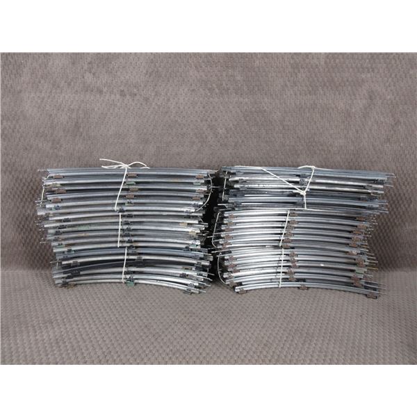 10" O Gauge Curved  Track - 36 Pieces