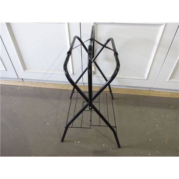 Folding Metal Saddle Rack