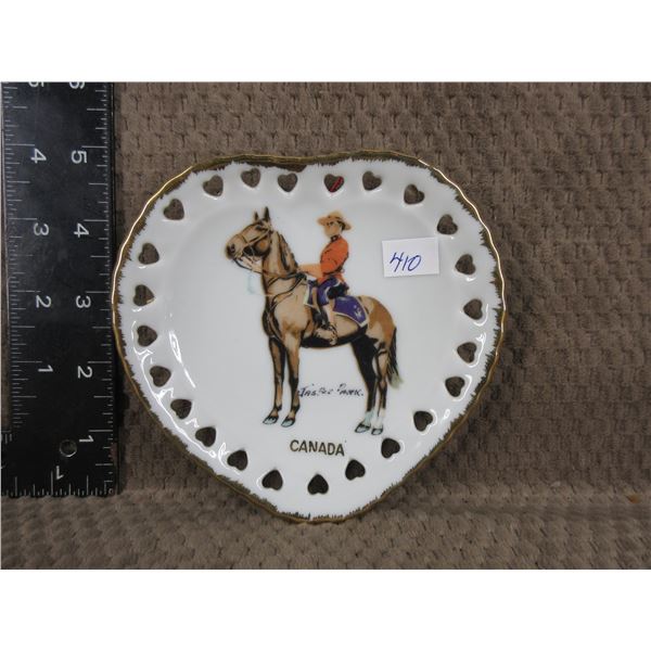 RCMP Jasper Park Canada Decorative Plate