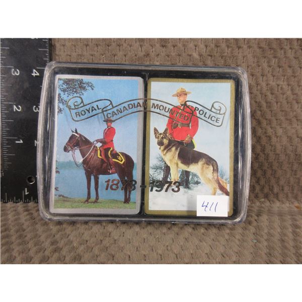 RCMP 1873 to 1976 Set of Two Playing