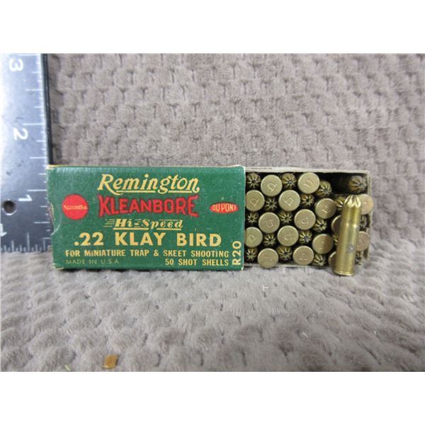 Collector Ammo - Remington 22 Klay Bird - Box of 50