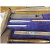 Image 3 : Oak Cased Masonic Lodge Tools of Office - No Key