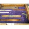 Image 4 : Oak Cased Masonic Lodge Tools of Office - No Key