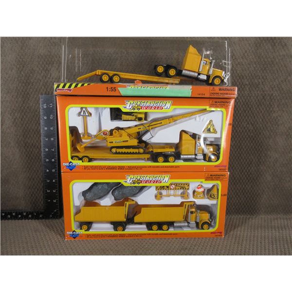 O Gauge Train Scale Items - 3 Construction World Models