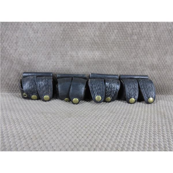 4 Leather Belt Holsters for Speed Loaders