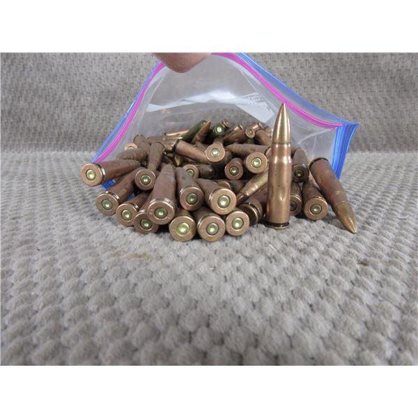 7.62X39 Deactivated Ammo Bag of 98 Rounds
