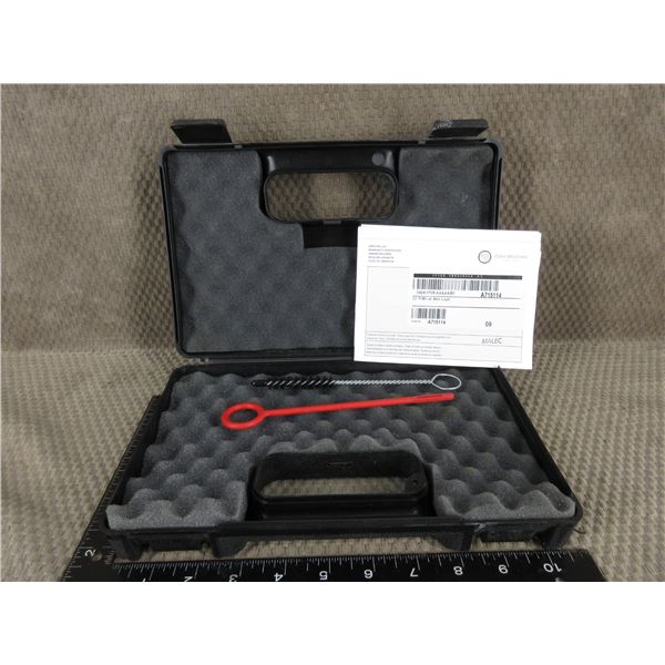 Plastic Pistol Case with CZ Papers Inside