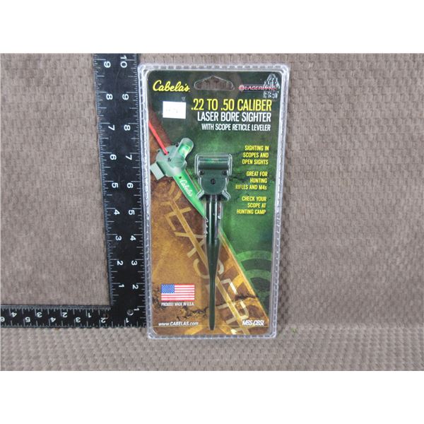 Cabela's .22 to .50 Cal Lazer Bore Sighter New in Package