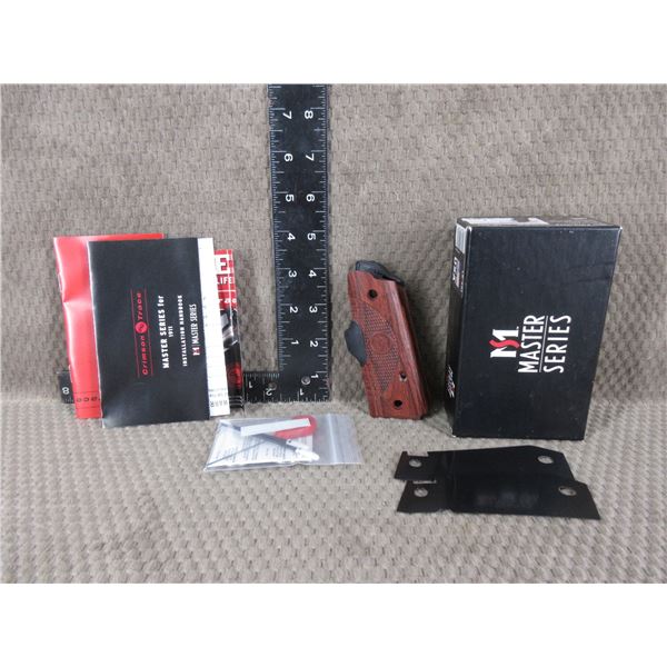 Master Series 1911 Crimson Trace Laser Rosewood Grips