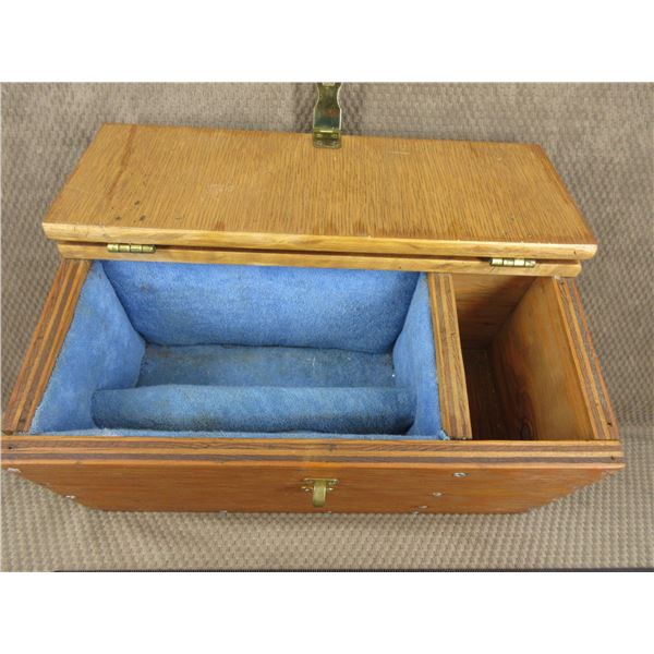 Wood Pistol Box 7 1/2 W - 7 1/2 H - 16 L