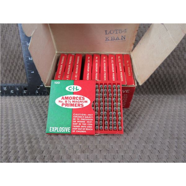 CIL No. 8 1/2 Magnum Primers Box of 1000