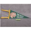 Image 1 : Detroit Tigers Mini Baseball Pennant - 1950's ???
