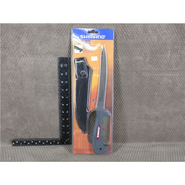 Shimano Filt Knife with Sheath - New in Package