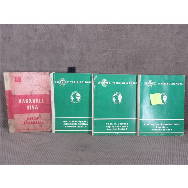 4 - Service/Training Manuals for Vauxhall Series F & Viva