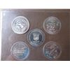 Image 2 : 5 Coin Set - Chamber of Commerce Gander WWII Aviation